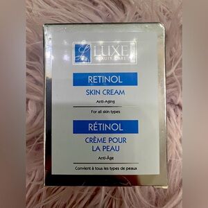 LUXE Beauty Care Premium Retinol Anti-Aging Firming Skin Cream 1.7oz